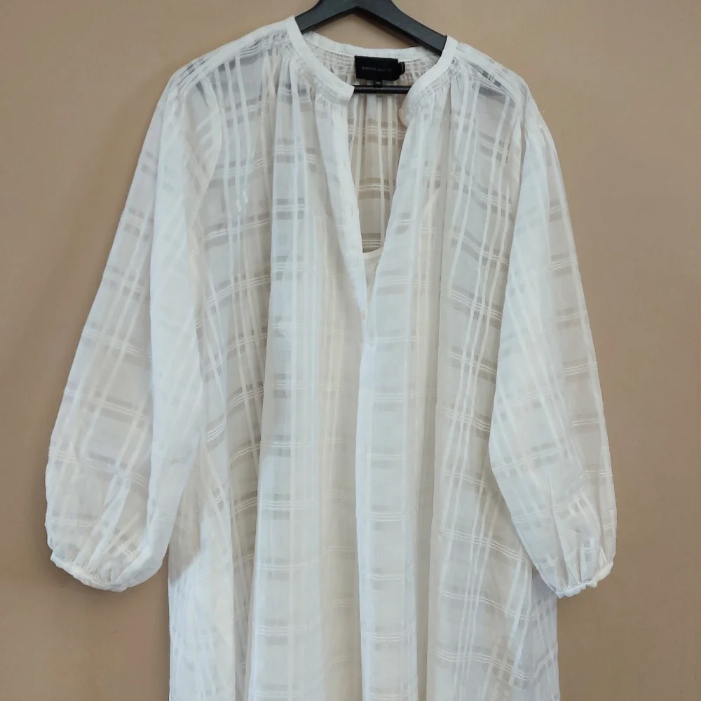 Birgette Herskind White Maxi Dress Size 36 - Picture 12 of 16